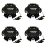 4 American Racing Gloss Black Wheel Center Hub Caps For 5/6LUG AR933 Intake New. Price: $81.99.