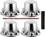 Vevor Rear Axle Wheel Covers Dome For Semi Truck Abs Electroplate Rus New. Price: $102.00.