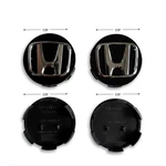 Honda Wheel Center Black Silver Chrome Logo Hubcaps 2.25 Inch (set Of 4PCS) Used. Price: $18.98.