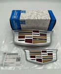 Oem Front Grille Emblem Trunk Decklid Badge Crest 15-19 Cadillac Ats Xts New. Price: $64.95.