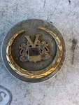 Vogue Tyres Rim Chrome W/ Gold & Black Logo Wheel Center Cap Hub Used. Price: $17.99.