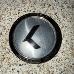 Kraze Wheels Chrome Center # 12732285F-1 (1 Cap) Used. Price: $30.00.