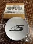 New Genuine Porsche Carrera 4S Concave Silver Center Cap 996361306009A1 Oem. Price: $54.99.