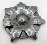 CAP-M-027 S501-19 Equus Chrome Wheel Center Used. Price: $26.87.
