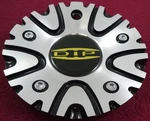 Dip Wheels Silver / Gloss Black Custom Center Cap # C10D50B (1) Used. Price: $69.95.