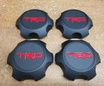 Toyota Trd Matte Black Center Cap Set Tacoma 4RUNNER Fj Cruiser PTR20-35111-BK New. Price: $75.66.