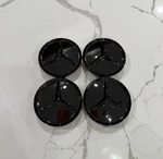 4X Mercedes Benz Center Caps Glossy Black 2.95INCH/75MM Fits Most Models Remanufactured. Price: $22.98.