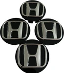 4PCS Wheel Center Chrome Black For Honda Accord 18-26 Rim Logo Hubcaps Used. Price: $24.00.