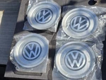 Set Of Vw Center Hub Caps. 1JO 601 149B New Volkswagen. Price: $140.00.