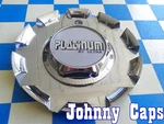 Platinum Wheels 54 Chrome Center Caps # 89-9140 Custom (1) Used. Price: $34.94.