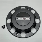 Vision Matte Black Wheel Center Cap W/screws C181MB-210F New. Price: $24.99.