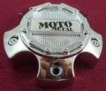 Moto Metal Wheels Chrome Custom Center Cap # 1079L121SMO-5H-UP (1) Used. Price: $29.95.