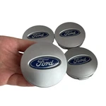 Ford Wheel Center Caps 4X Blue Matte Silver Covers Fit Flex Ranger Taurus New. Price: $35.00.