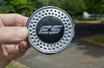 Es Wheels Chrome / Black Custom Center Cap Part # BC-740A Used. Price: $29.95.
