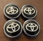 4PCS Genuine Wheel Center Hub Cap Ornament Toyota 42603-AK010. Price: $64.95.