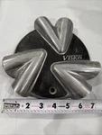 Vision Wheels Chrome Custom Center Cap #8600-0 8609-4 Used. Price: $34.95.