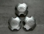 Ford Silver Wheel Center Cap Set Of X3 4.25" Used Genuine Oem 2N15-1000-DB 02 03. Price: $9.95.