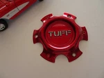 Tuff Red Custom Wheel Center Cap # 1920S12 Used. Price: $31.19.
