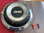 #T1 (1) 1984-1991 Jeep Cherokee Wrangler Wagoneer Center Cap SF8952-000-154 Oem Used. Price: $29.95.