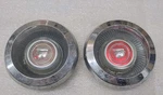 Pair Of Ford 1967 1968 Mercury Cougar Wire Wheel Center Caps C7MA-1141-A Used. Price: $55.00.