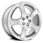 For Subaru Legacy 05-09 5-SPOKE Silver 17X7 Alloy Factory Wheel Remanufactured Used. Price: $295.50.
