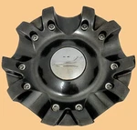 Ultra Platinum Gray Custom Wheel Center # 89-9200HB15, C10705CAP Used. Price: $34.97.