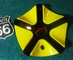 X1 New Platinum Widow Yellow & Black Ultra Custom Wheel Center Cap 89-9212 Used. Price: $135.99.