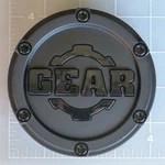 CAP-6LP-M15 / Gear Offroad Satin Black Pop-in Center New. Price: $67.00.