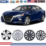 16" Inch Snap On Hubcaps Silver&black Wheel Covers For 2019-2025 Nissan Altima New. Price: $42.99.