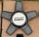 Sport Tuning Custom Wheel Center Cap Chrome Silver Gloss Black C-855-1 Used. Price: $29.99.