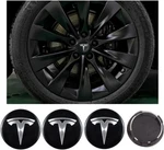 4PCS Tesla Black & Silver 56MM Center Hub Caps For Model 3, X, 6005879-00-A New. Price: $19.99.