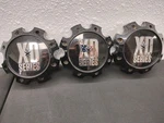 Xd Series Kmc 1079L170MB Matte Black Center Cap For 8 Lug Wheels Set Of 3 Used. Price: $45.00.