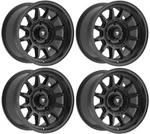 FOUR(4) FT102 Wheels Tundra Sequoia Satin Black Fittipaldi Rims Offroad Toyota New. Price: $1224.00.