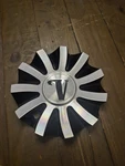 Velocity Black And Machined Wheel Center Cap CSVW21-1A Used. Price: $50.00.