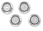 1967 Corvette Ornament Set Rally Wheel Center Cap 4 Piece New. Price: $130.95.