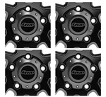 (set Of 4) 5X150 Flat Center Cap Bolt-on For T-series Wheel Satin Black 4WP Logo New. Price: $24.95.