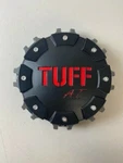 Tuff A.t. Wheels C6119-6CAP Black And Red Lettering Center New. Price: $39.99.