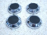 Drag CAP17-1 Custom Alloy Wheel Snap On Chrome Center Set #2E-8 Used. Price: $40.00.