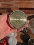 Luxury Alloy Axe Wheels 3205K75-B Single (1) Chrome Custom Center Cap Used. Price: $24.00.