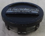 American Muscle Wheels Flat Black Custom Center Caps # A523F-3 Used. Price: $29.95.