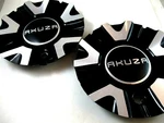 Akuza 6" Wheel Center Caps* #cap Car-al/ #EMR0847-CAR/ #PCW38-60 (2) Used. Price: $123.03.