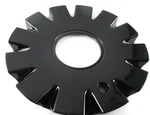 Strada Gloss Black 7 1/4" (front) Plate Wheel Center Cap* #C-1093-4 (for Cap) New. Price: $37.54.