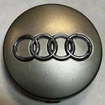 For Audi A3 A4 A6 Oem Center Cap 2002-2013 Charcoal Used. Price: $15.96.