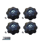 4 X Fuel Off-road Matte Black Wheel Center Cap W/ Rivets 1001-63BR New. Price: $116.00.
