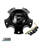 Fuel Off-road Matte Black Wheel Center Cap W/ Gun Metal Logo 1006-08MBV New. Price: $23.00.