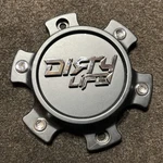 Dirty Life Matte Black Custom Wheel Center Cap C109305MB03 Used. Price: $34.99.