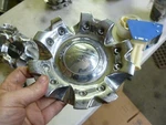 Platinum Center Cap (B9360) # 527C01 S1006-13-3 Chrome Used. Price: $55.99.