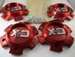 Xd Kmc Red W/ Screw Wheel Center Caps* #T855L145-6H30-RL/ #T855-L (for Caps) Used. Price: $152.46.