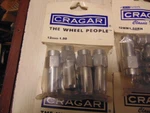 Cragar 27775-4 Lug Nuts Nos 12 Mm 1.5 1.300' Shank Per Bag W/ Washers New. Price: $15.00.