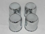 Deal Fits 2.75" Dia Bore Wheel Rim Chrome Steel Center Caps Push Thru 1348 New. Price: $39.95.
